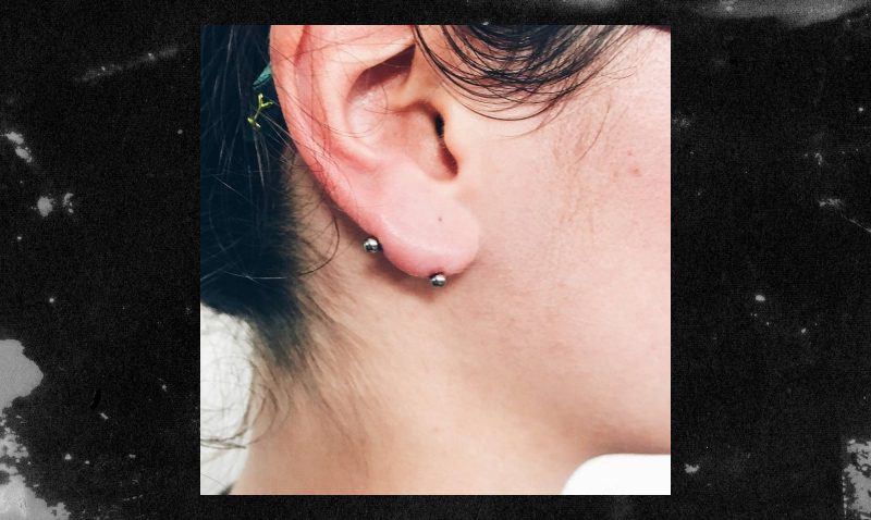 tipos de furo na orelha